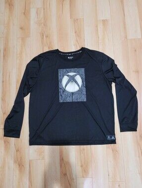 Point Zero XBOX men's size XXL thin long sleeve black top